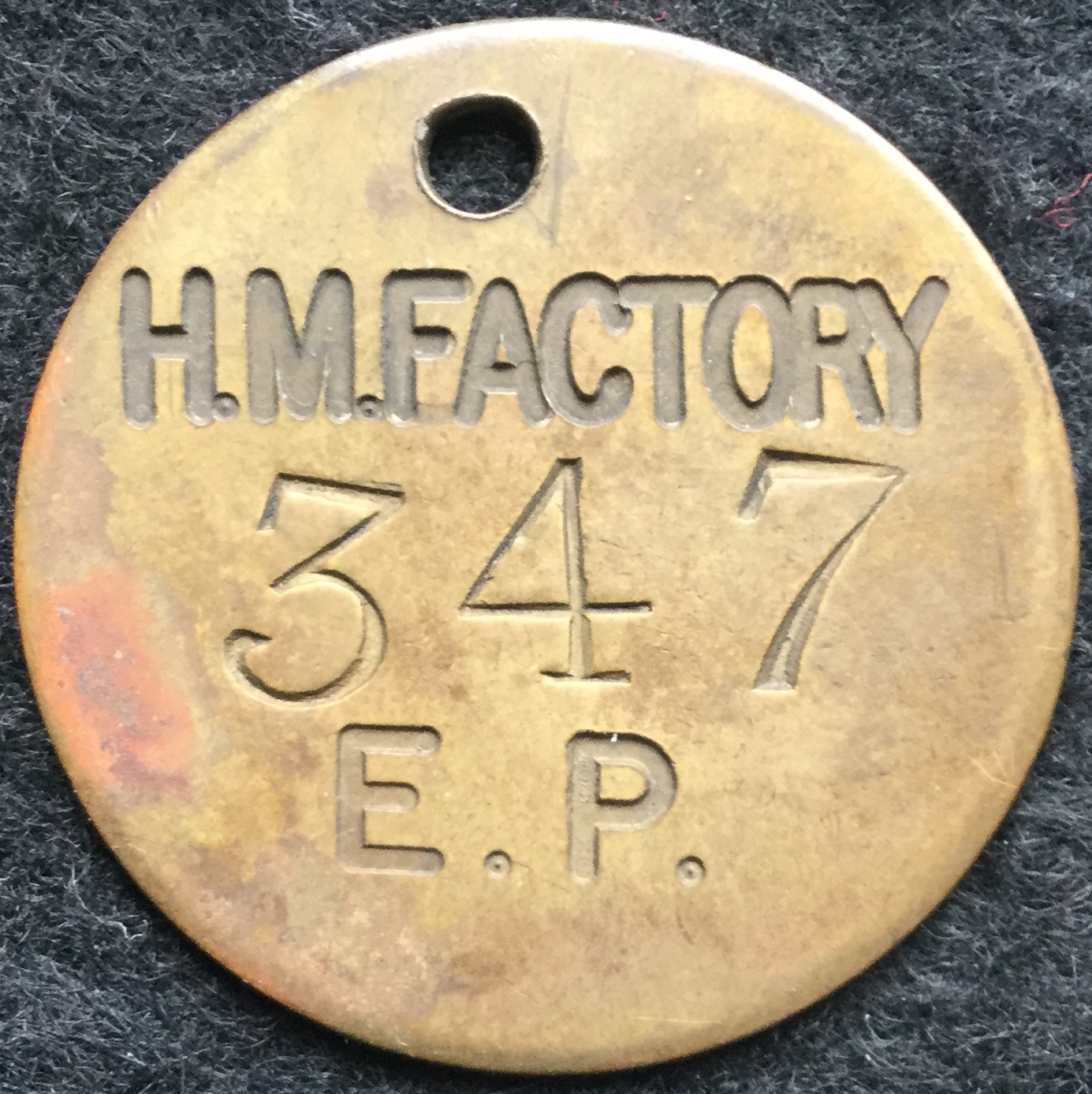 His Majesty’s Explosive Factory – Ellesmere Port | British War Work Tokens